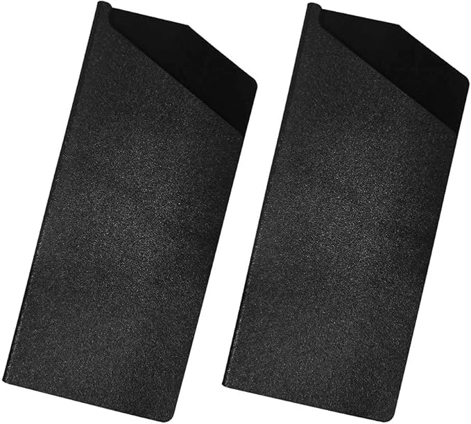 XYJ Universal Knife Edge Guards 2 Pcs ABS Knife Cover Set for Kitchen Sheath Protector