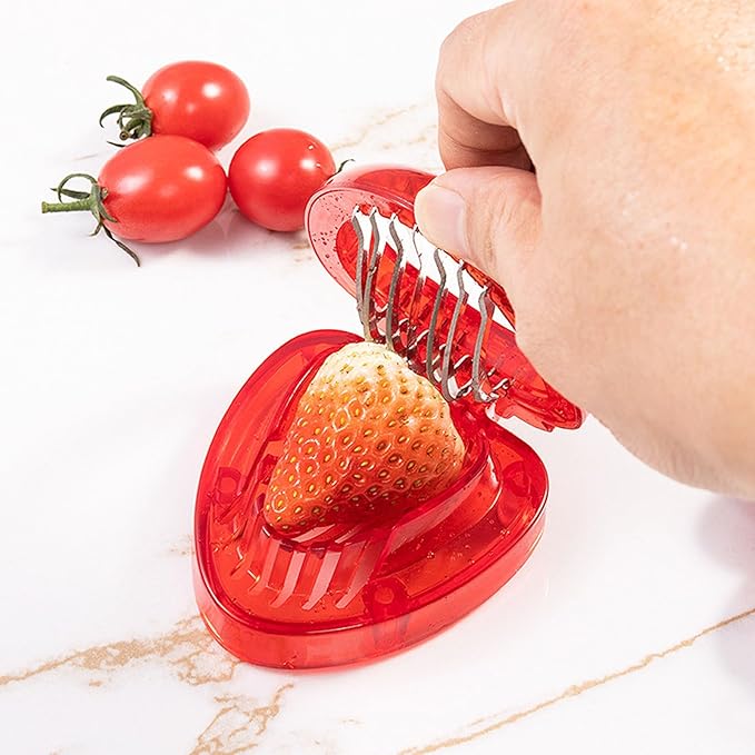 Fruit Cutter Hard Boiled Eggs Divider Splitters Stainsless Steels Wire Strawberries Slicers Small Kitchen Cutting Tool Strawberries Slicers