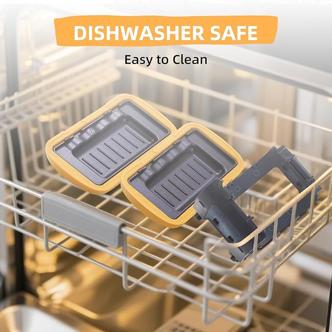 Microwave Sandwich Maker, Microwave Toastie Maker, Snack Maker & Panini Press, Microwavable Metal, Removable Non-Stick Plates Silicone Microwavable Cookware, Heatwave Technology, Orange