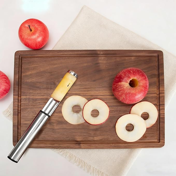 Premium Apple Corer with Ultra Sharp Blade, Effortless Coring for Small Batches and Large Volumes