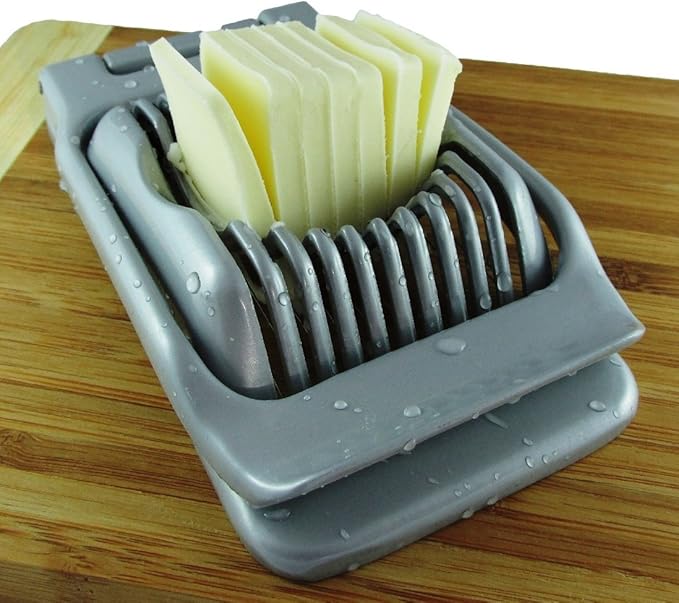 Diecast Aluminium Egg Slicer, Light Grey