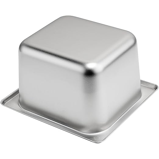 ZeroPone 6 Pack Hotel Pans 1/6 Size 4" Deep Steam Table Pan 22 Gauge Anti Jam Stainless Steel Hotel Food Pan