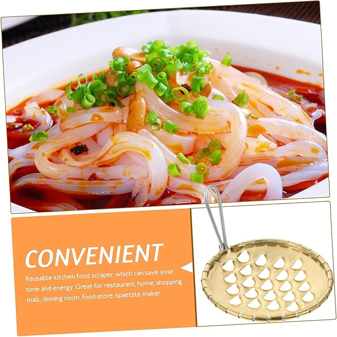4pcs Multipurpose Cheese Fruit Scrapers Bean Jelly Scrapers Kitchen Gadget Comfort Grip