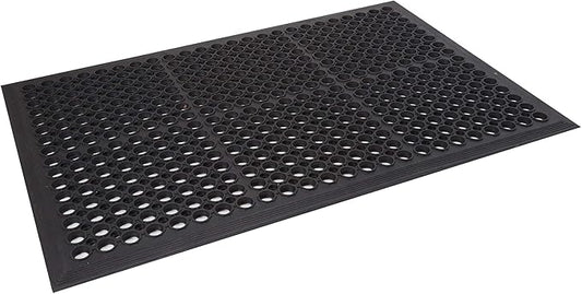 Envelor Anti Fatigue Rubber Mat Non-Slip Restaurant for Floors Bar Drainage Mat Doormat Door Mat Utility Garage Home Anti Slip Entry Mat