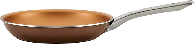 Ayesha Curry Home Collection Nonstick Frying Pan / Fry Pan / Skillet - 11.5 Inch, Brown