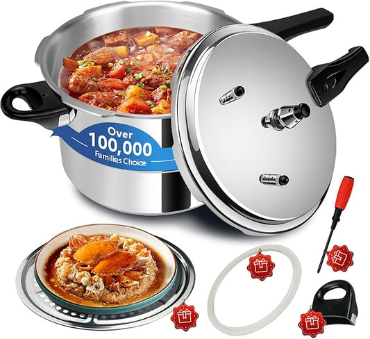 pressure cooker 12 quart, olla de presion,All Stovetops Induction Compatible Thickened mini Pressure Cooker with Spring ollas de presión para cocinar pressure cooker 12+ quart large