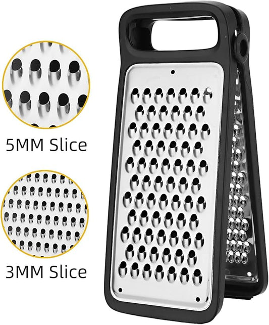 WDKELLFAmily Two-Fold Etched Grater 2-In-1 Grater For Cheese, Kitchen