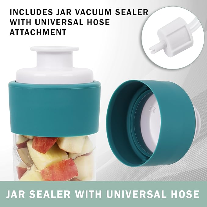 Vacuum Sealer Jar Attachment Hood for Vacuuming Mason/Ball Jars. Includes Hood Attachment and Vacuum Sealer Accessory Accessory Hose - Avid Armor