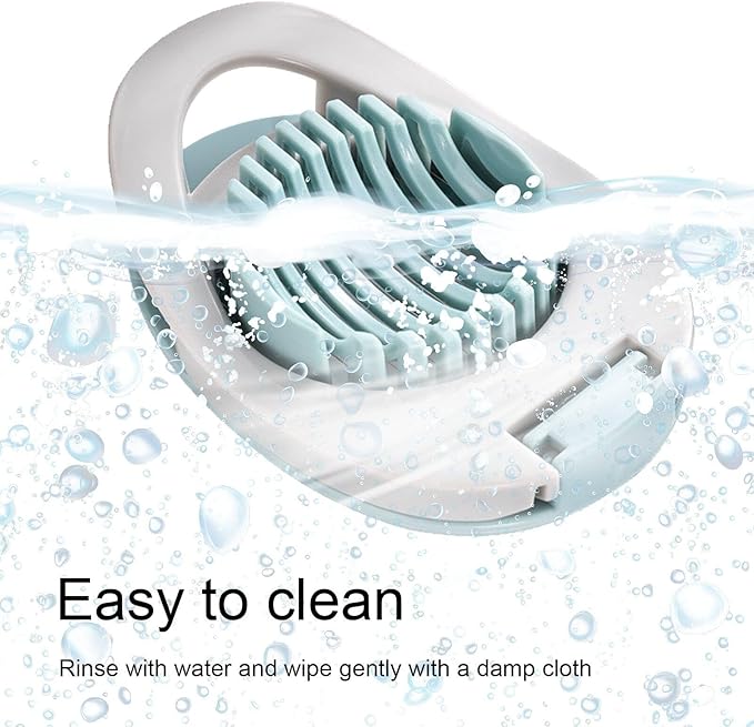 Egg Slicer for Boiled Eggs, Heavy Duty Egg Cutter with Stainless Steel Wire for Hard Boiled Eggs Kitchen Helper