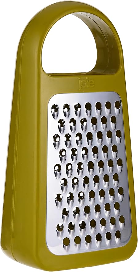 Joie Tower Grater, Double Sided, Stainless Steel, Dishwasher Safe, BPA Free, Kitchen Tool, 1 Count