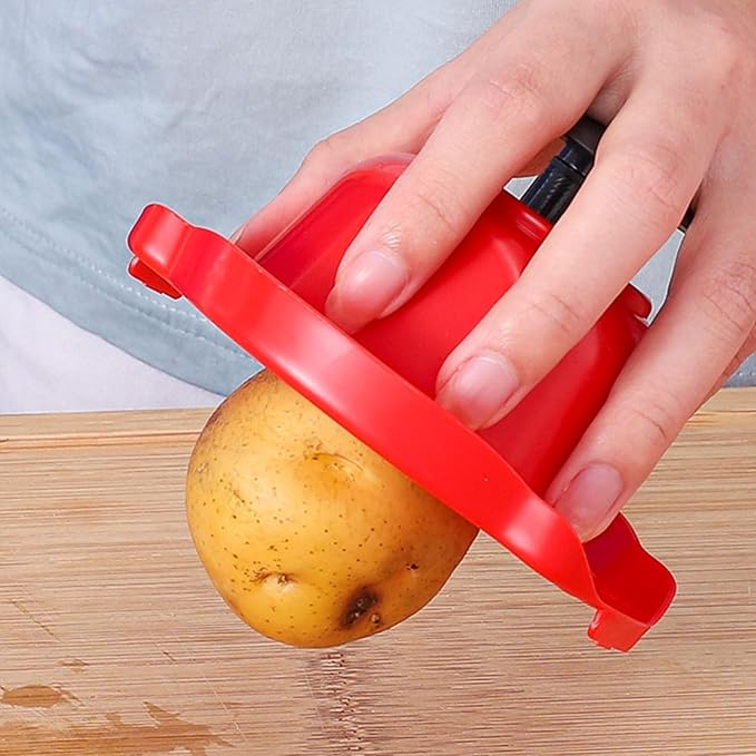 ABOOFAN Mandoline Hand Guard Food Safety Holder for Vegetable Slicer Finger Protector Plastic Kitchen Cutter Shield 4.52X4.25X1.96In