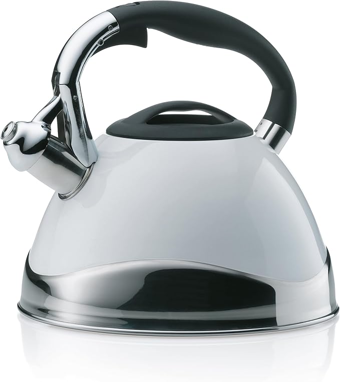 Kela(ケラ) 3L White Varus Kettle, サイズ:∅22×H21.5cm, wht