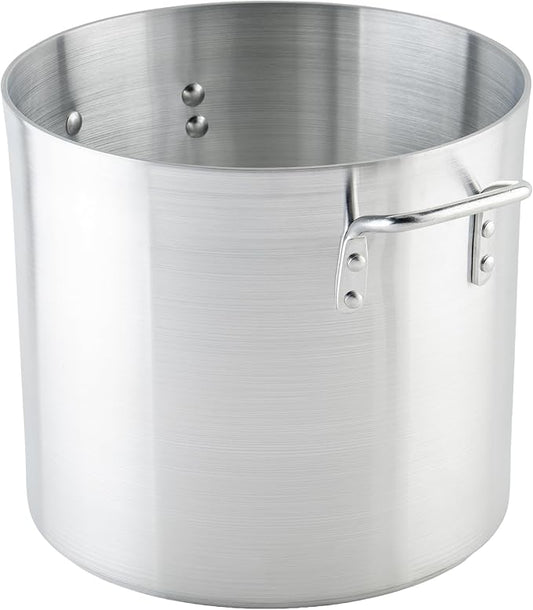 Winco Heavy-Duty Aluminum Stock Pot, 4mm, 20 Quart