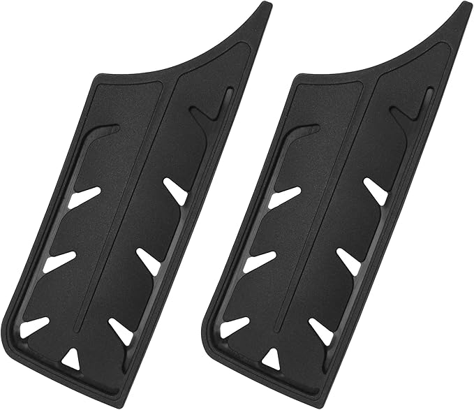 XYJ 2pcs/set Safety Knife Covers Sleeves Knives Edge Guard, Universal Knife Sheath,Cleaver,Nakiri Knife Case Blade Guards Protector Black Kitchen Knife Cover Sleeve (For 7'' Nakiri Knife)