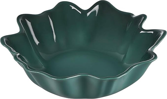 Le Creuset Stoneware Iris Serving Bowl, 15", Artichaut