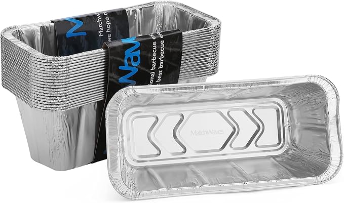 Matchwaves 20 Pack Blackstone Grease Cup Liners, Grease Catcher Liner, Aluminum Foil Drip Pan for 28 and 36 inch Blackstone Griddle