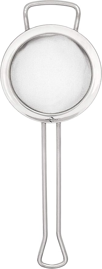 Küchenprofi Heavy Duty Fine Mesh Stainless Steel 3-Inch Classic Strainer, Metallic