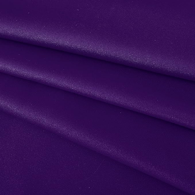 Obstal Round Table Cloth, Oil-Proof Spill-Proof and Water Resistance Microfiber Tablecloth, Decorative Fabric Circular Table Cover for Outdoor and Indoor Use (Violet, 108 Inch Diameter)