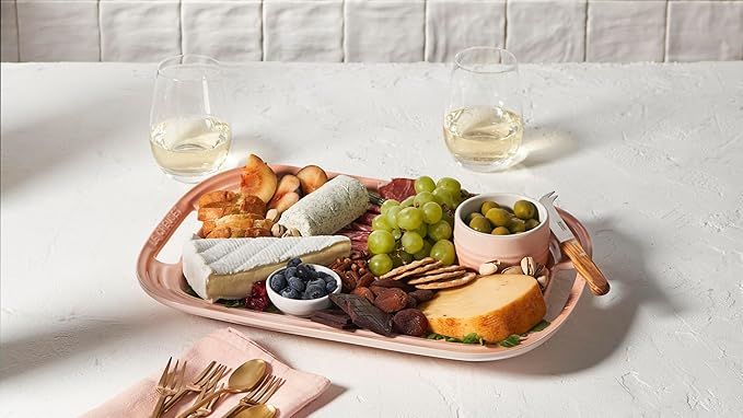 Le Creuset Stoneware Serving Platter, 16.25", Marseille