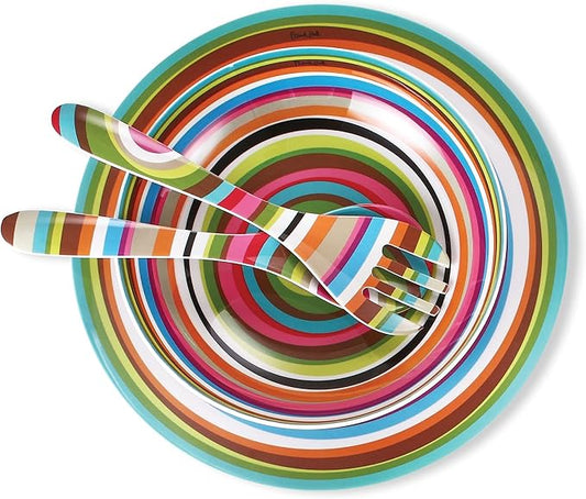 French Bull 11.75" Serving Bowl - Melamine Dinnerware - Salad, Mixing, Pasta (Ring)