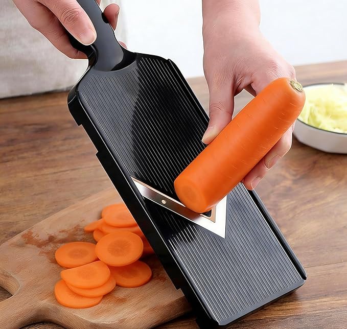 Generic Cabbage Slicer,Large Cabbage SlicerFluffy Shop Finish,for Ultra-Thin Julienne in Time,Adjustable Mandoline Food Slicer for Kitchen Wide with Safety Holder, Yeuiba06 (small)