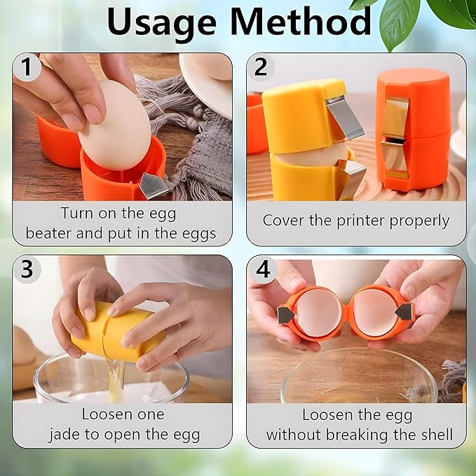 Precision Eggshell Opener– Stainless Steel Soft & Hard Boiled Egg Cutter, Heavy-Duty Shell Cracker for Clean, Perfect Cuts –Easy Breakfast Tool for Home, Chefs & Restaurants –No Mess, No Shell Pieces