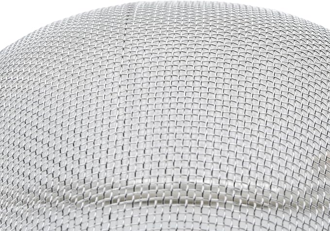 Winco Strainer, 6.25-Inch Diameter, Medium Single Mesh