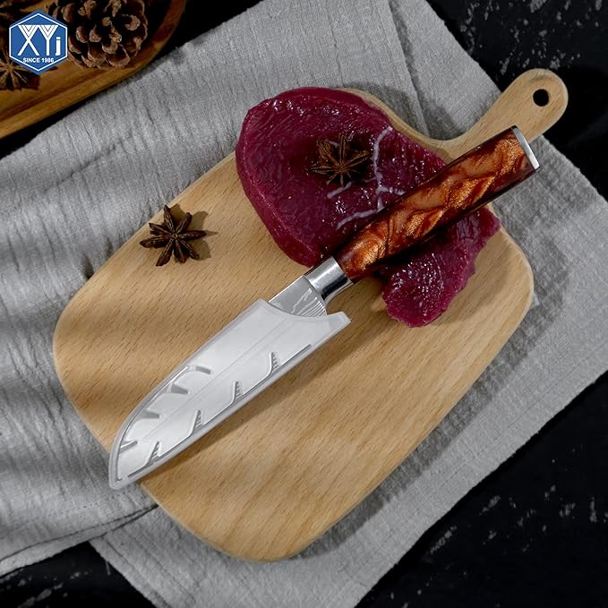 XYJ 2pcs/set Safety Knife Covers Sleeves Knives Edge Guard, Universal Knife Sheath, Utility Knife, Santoku Knife Case Blade Guards Protector White Kitchen Knife Cover Sleeve