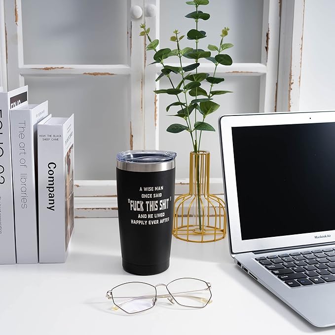 Funny Gifts for Men, Best Friend, Coworker - Gifts for Dad, Husband, Brother, Son - Unique Friendship, Retirement, Birthday Gift for Him - 20 Ounces Tumbler