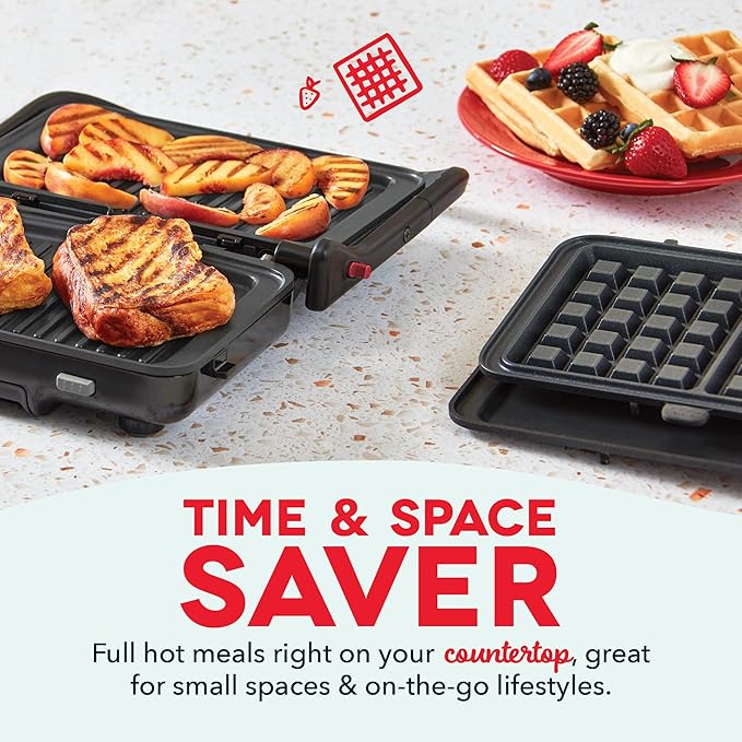 Double Waffle 2-Plate Pack for MultiMaker® Flex Press Grill System