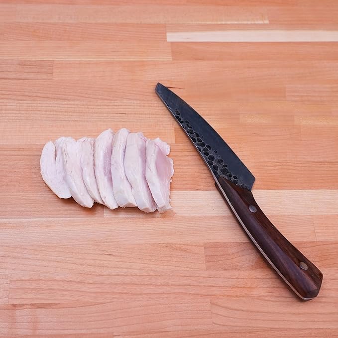 CONSDAN Butcher Block Counter Top, USA Grown Cherry Solid Hardwood Countertop, Wood Slabs for Kitchen, Reversible, Both Side Polished, Prefinished with Food-safe Oil, 1.5" Thickness, 30" L x 25" W