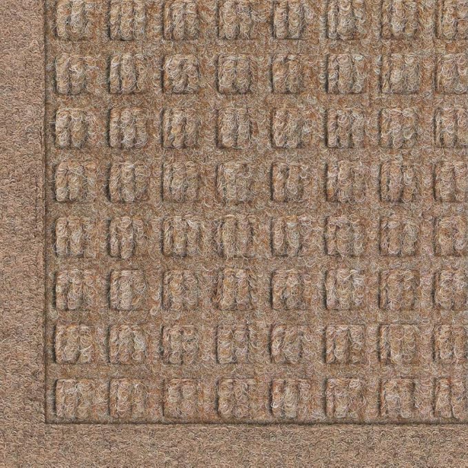 Hudson Exchange (22"x60", Medium Brown) Waterhog Fashion Runner Floor Mat