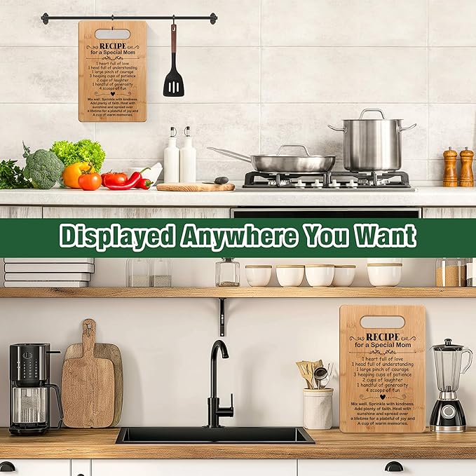 Mom Birthday Gifts from Daughter Son, Mother Cutting Board Gift, Cute Mom Gifts from Daughter Son, Christmas Gifts for Mother, Mom Gift for Mothers Day