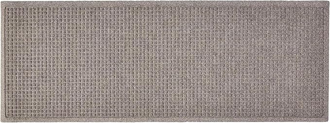 Hudson Exchange (22"x60", Medium Gray) Waterhog Fashion Runner Floor Mat