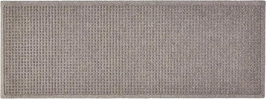 Hudson Exchange (22"x60", Medium Gray) Waterhog Fashion Runner Floor Mat