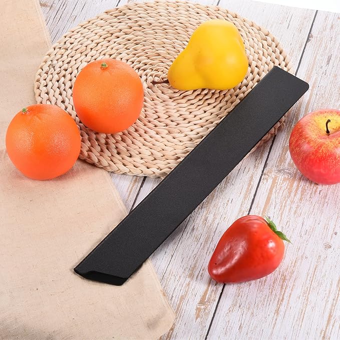 PATIKIL ABS Knife Cover Sleeves for 14" Kitchen Knife, 2 Pack Knives Edge Guard Blade Protector Universal Knife Sheath for Home Kitchen, Black