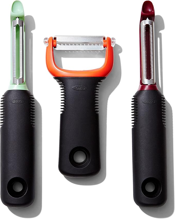 OXO Good Grips 3-Piece Peeler Set - Beet, Fennel, Yam