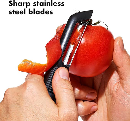 OXO Good Grips Serrated Peeler, Model Number: 0719812010311