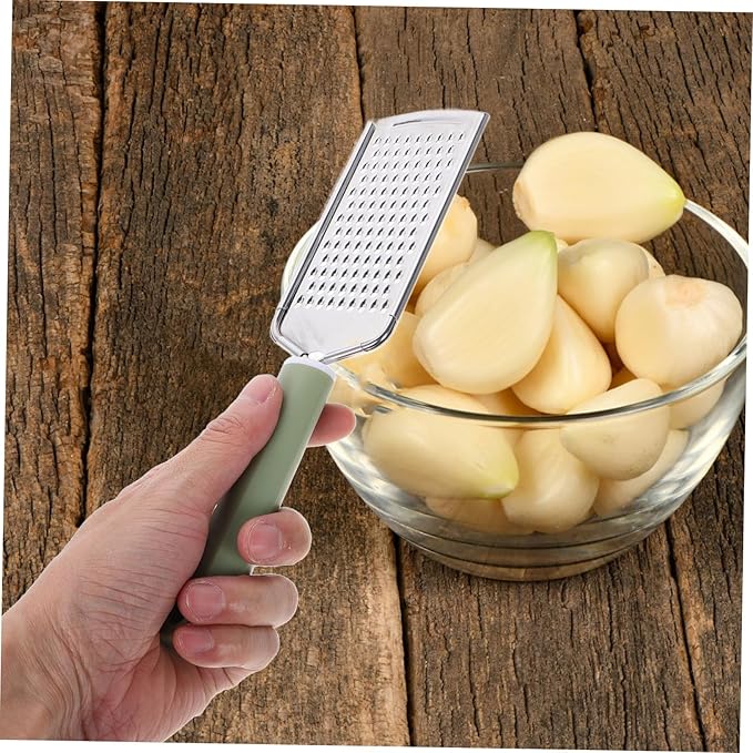 Ciieeo Garlic Shaved Tool Cheese Grater Garlic Press Essential Kitchen Utensil