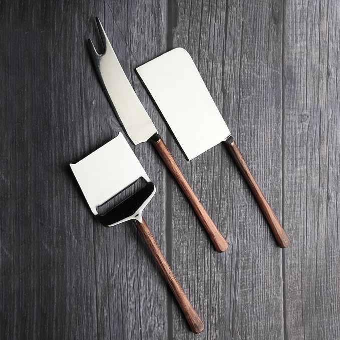 INOX artisans Medicki Cheese Knife 3 Pc. Set