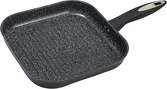 Zyliss Ultimate Ceramic Cookware - Non-Stick Grilling Pan for Healthy Meal Prep - Quick-Heat & Easy-to-Clean - Grill Pan, 10.2 Inches