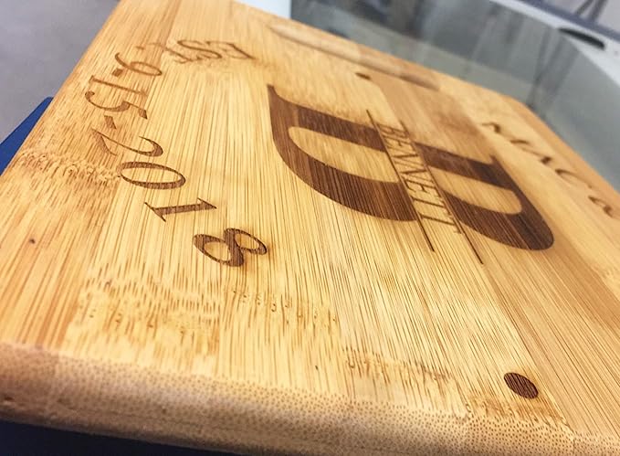 Krezy Case Wooden Engraved Cutting Board Home décor wedding favors wedding gifts for the couple,9x6 size