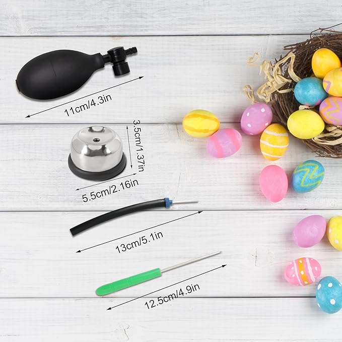 Egg Blowing Pump Kit, Eggs Shells Empty Tools for Easter Eggshell Empty Maker Drawing Home Decoration Easter Crafts