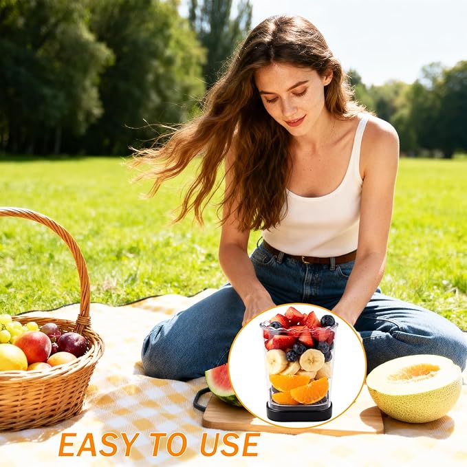 Strawberry Slicer with Stainless Blades, Fruit Cup, Strawberries Cutter, Detachable and Easy Food Preparation Tool, Precision Slicing Gadget for Mushroom, Bananas, Grape, Mango and More