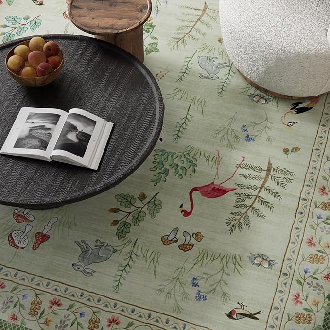 Washable Door Mat Indoor Entrance: 2x3 Entryway Rugs Small Area Rug Non-Slip Low Pile Soft Kitchen Rug for Front Door Indoor Entrance Entry Bedside Kids Room