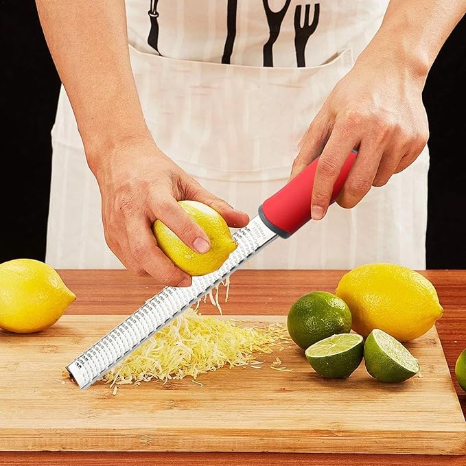 Cheese Grater,Cheese Grader Lemon Zester for Potato - Food Grater and Shredder, Block Cheese Grater with Protective Cover for Parmesan Cheese