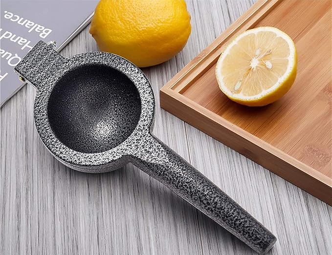 ARC Cast Iron Lime Juicer Lime Squeezer Lemon Squeezer, Heavy Duty Hand Juicer for Oranges, Pomegranate, Lemons & Limes(3.5"), J-001