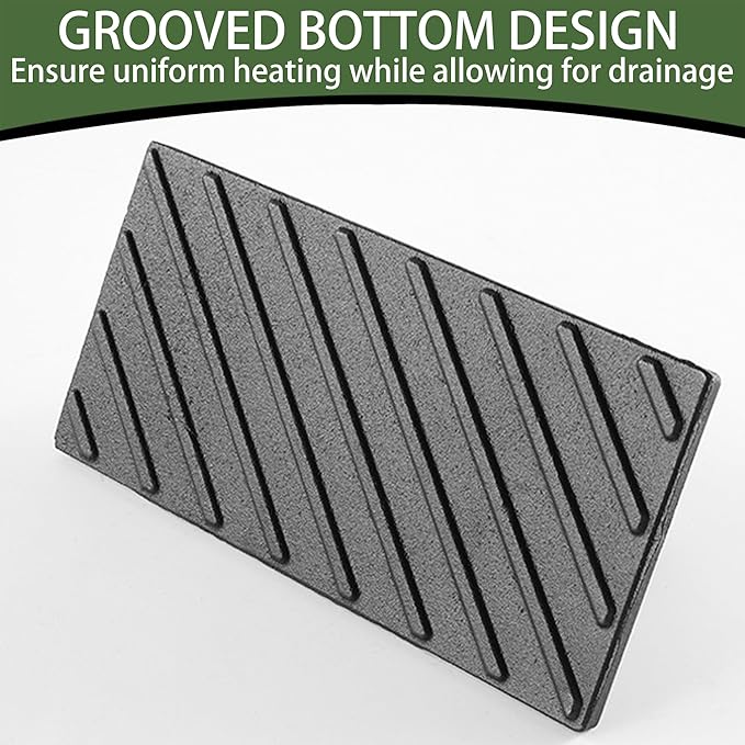 Burger Press with Professional Heavy Duty Cast Iron for Blackstone Griddle Grill,Smashburger, Bacon, Ground Beef Meat, Steak, Sausage, Sandwich Cooking, 8.6x4.3 inch Rectangle