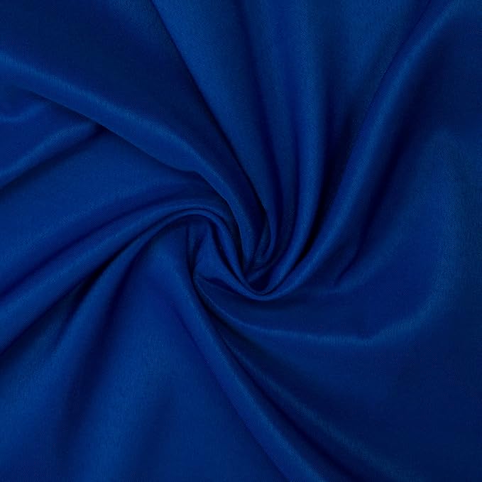 Gee Di Moda Tablecloth - 108" Inch Round Tablecloths for Circular Table Cover in Royal Blue Washable Polyester - Great for Buffet Table, Parties, Holiday Dinner & More