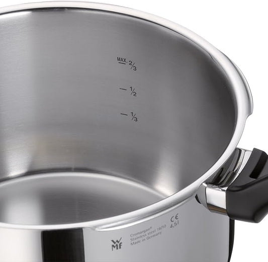 Silit "Sicomatic - T-Plus Duo Pressure Cooker, Silver, 3/4.5 Litre